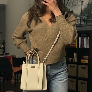 Kate spade white crossbody bag